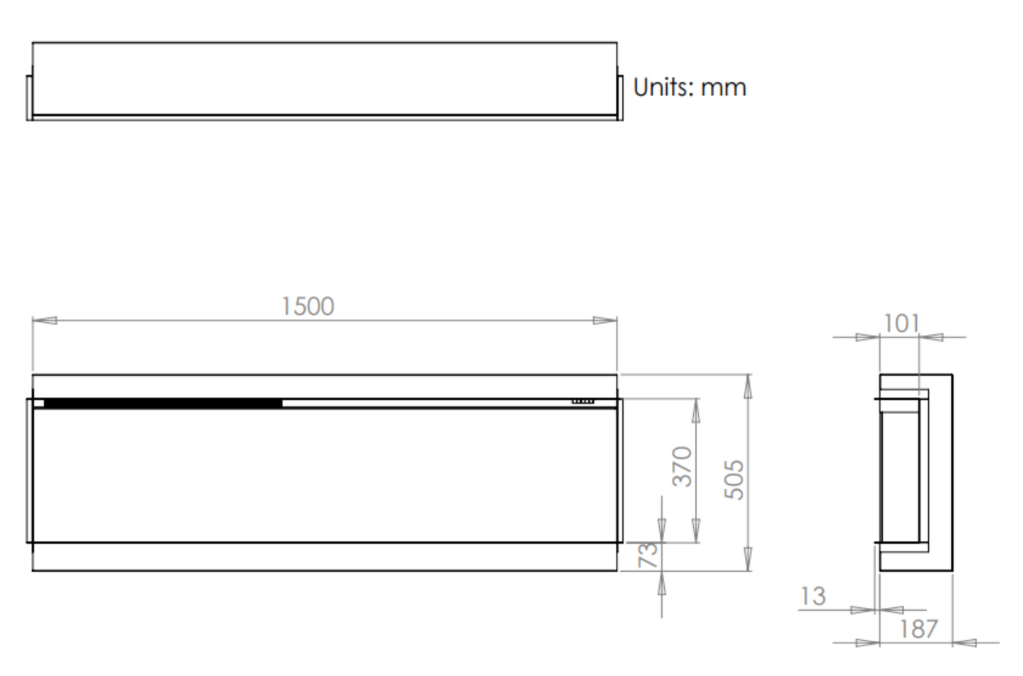 i1500e iRANGE SLIMLINE ELECTRIC