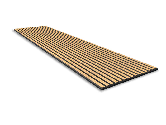 Acoustic Wood Slat Panel (Oak)