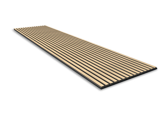 Acoustic Wood Slat Panel (Washed Oak)